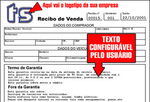 Recibo de venda